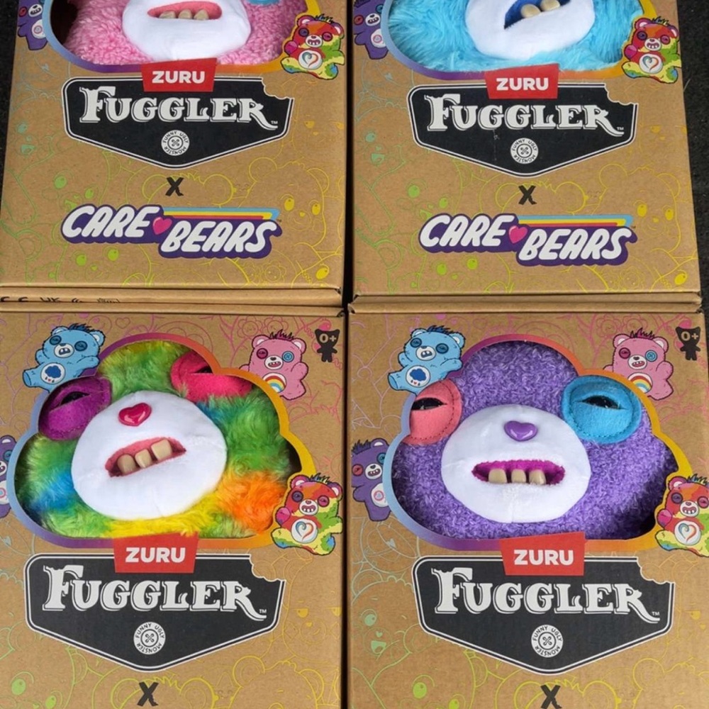 ZURU Fuggler x Care Bears Plush Toy - FULL SET